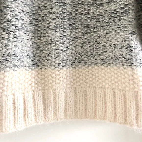 NWT Runway Maiyet Degradé Chunky Cashmere & Mohair Sweater - Picture 11 of 12